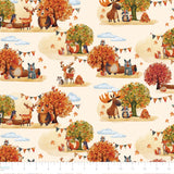 Collection Contes de la Forêt-Fête de la Forêt--Beige-100% Coton-97260201-01