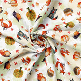 Collection Contes de la Forêt-Amis de la Forêt Multi Direction- Blanc-100% Cotton-97260205-01