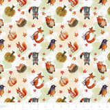 Collection Contes de la Forêt-Amis de la Forêt Multi Direction- Blanc-100% Cotton-97260205-01
