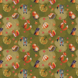 Collection Contes de la Forêt-Amis de la Forêt Multi Direction-Vert-100% Coton-97260205-03