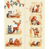 Panneau Livre Contes de la Forêt 36" x 43.5"-Multi-100% Cotton-97260207P-01