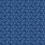 Beach Reads Collection-Botanical Waves-Quilting Cotton-Navy -98250305-01