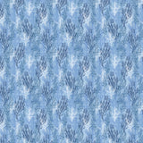 Beach Reads Collection-Seaweed-Quilting Cotton- Blue- 98250306-01