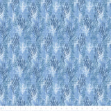 Beach Reads Collection-Seaweed-Quilting Cotton- Blue- 98250306-01