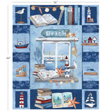 Beach Reads Collection-Beach Reads Panel-Quilting Cotton-98250307P-01