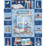 Beach Reads Collection-Beach Reads Panel-Quilting Cotton-98250307P-01