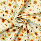 Collection Mignon comme une Abeille-Jardin des Bourdons-Jaune-100% Coton-98260103-01