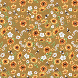 Collection Mignon comme une Abeille-Jardin des Bourdons- Brun-100% Coton-98260103-02