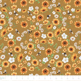 Collection Mignon comme une Abeille-Jardin des Bourdons- Brun-100% Coton-98260103-02