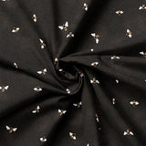 Collection Mignon comme une Abeille-L'Abeille Affairée- Noir-100% Coton-98260104-02