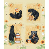 Collection Mignon comme une Abeille-Panneau Mignon comme une Abeille 36" x 43.5"-Multi-100% Coton-98260106P-01