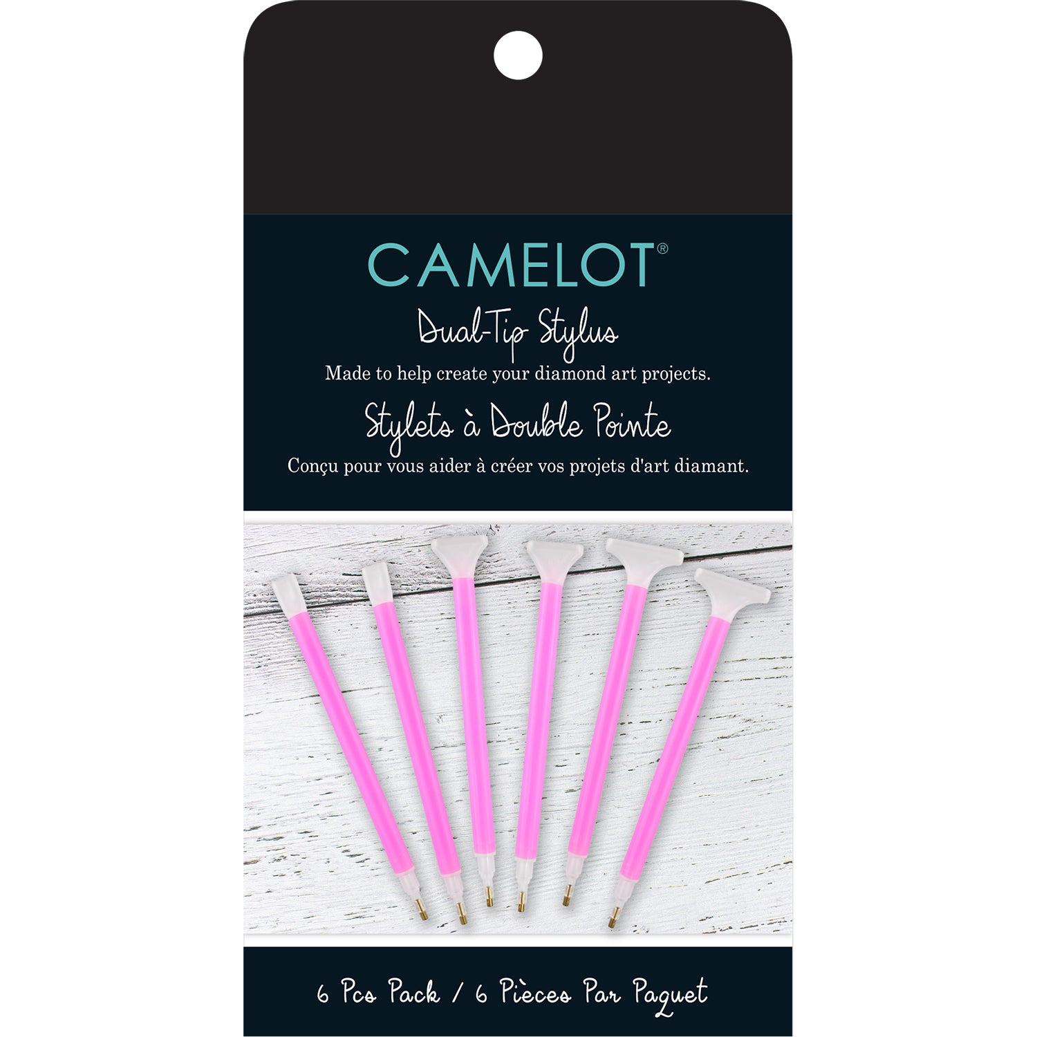 Styles en plastique pour peinture au diamant Pack de 6 pièces-CAMACC003