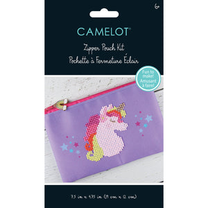 Unicorn Diamond Painting Zip Pouch Kit-CD2123001DP