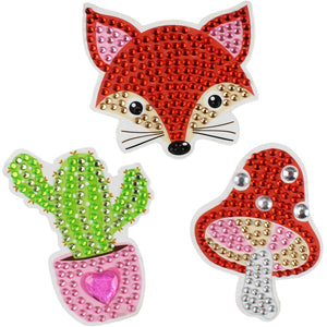 Foxing Around Diamond Painting Sticker Kit-CD2123006DZ