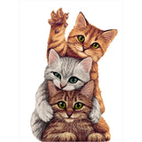 Kit de peinture Kitten Ambush Diamond-CD212300805