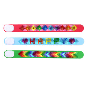 Rainbow Happiness Diamond Painting Bracelet Kit