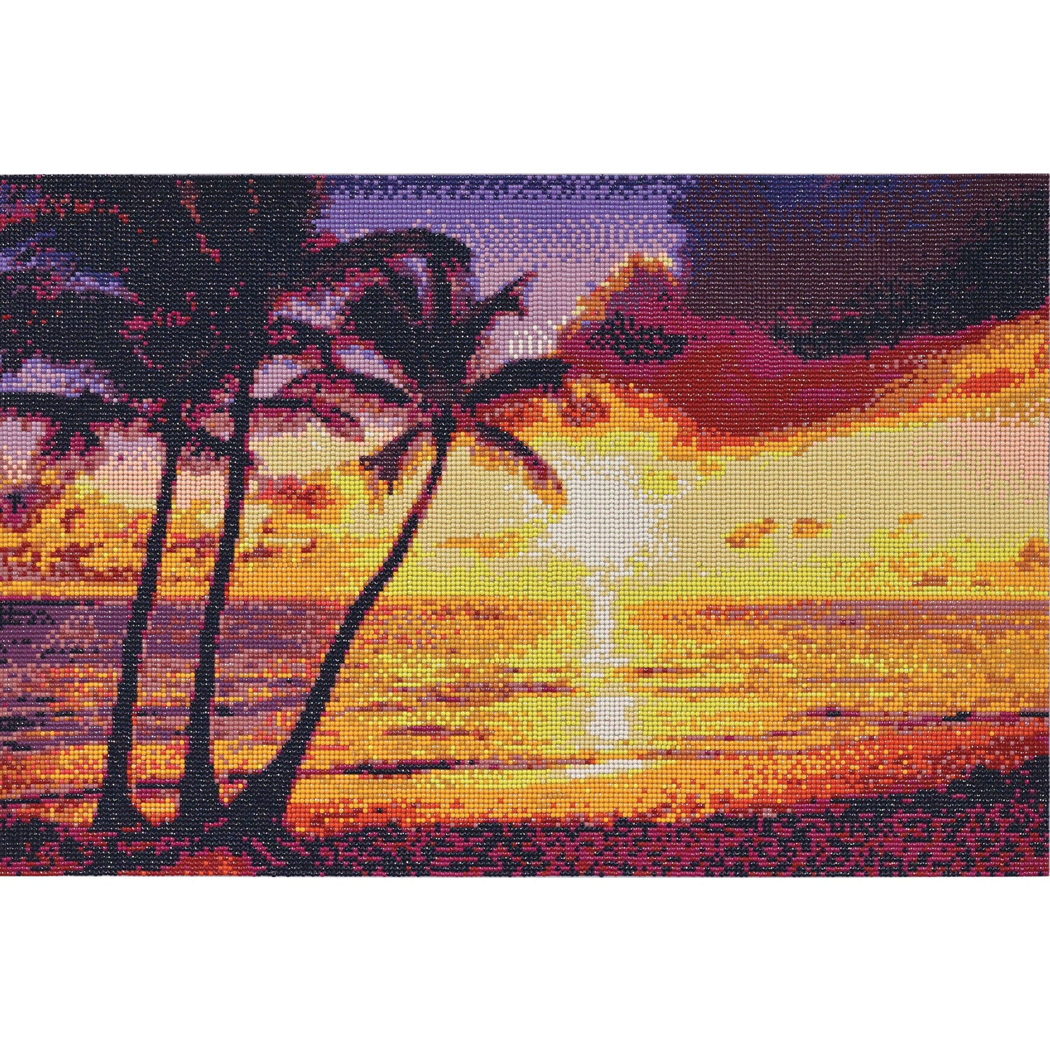 Kit de peinture de diamants pour le coucher de soleil sur la plage-CD212302507