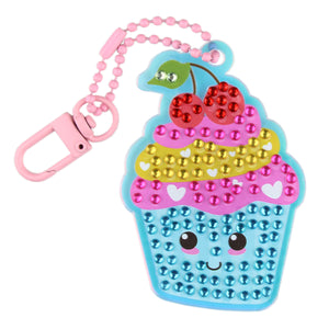 Cupcake Diamond Painting Key Charm Kit-CD2123KEY08