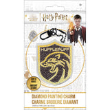 Harry Potter- Hufflepuff Crest Diamond Painting Key Chain Kit