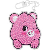 Care Bears-  Cheer Bear Diamond Painting Key Chain Kit