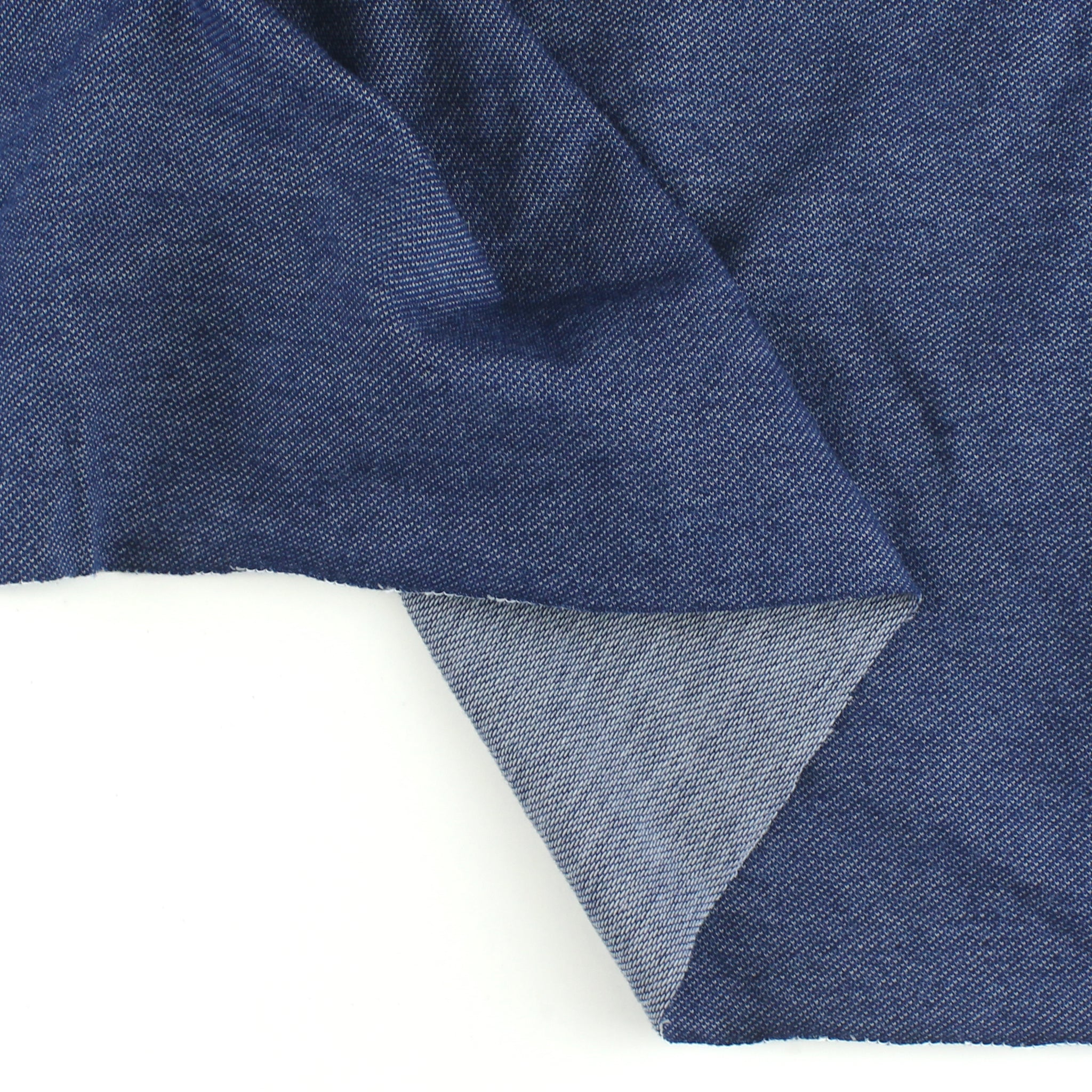 Solid Denim-94.7% Cotton/5.3% Spandex-Knit-DNS1001