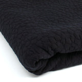 Tricot Jacquard uni - 98 % polyester/2 % élasthanne-JCS1000