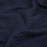 Tricot Jacquard uni - 98 % polyester/2 % élasthanne-JCS1000