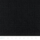 Tricot Jacquard uni - 98 % polyester/2 % élasthanne-Poids : 308 g/m²