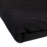 Tricot Jacquard uni - 98 % polyester/2 % élasthanne-﻿Poids : 300 g/m²-JCS1001