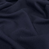 Tricot Jacquard uni - 98 % polyester/2 % élasthanne-﻿Poids : 300 g/m²-JCS1001