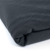 Tricot Jacquard uni - 98 % polyester/2 % élasthanne-﻿Poids : 300 g/m²-JCS1001