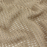 Solid Open Jacquard-99% Polyester / 1% Spandex-Knit