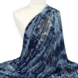 Shibori Effect Printed Mesh-95% Polyester / 5% Spandex-50 Multi-KSS26-MS102