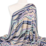 Dreamy Waves Printed Mesh-95% Polyester / 5% Spandex-50 Multi-KSS26-MS105