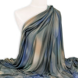 Rustic Ombre Printed Mesh-95% Polyester / 5% Spandex-50 Multi-KSS26-MS106