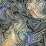 Rustic Ombre Printed Mesh-95% Polyester / 5% Spandex-50 Multi-KSS26-MS106