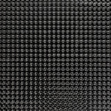 3D Square Faux Leather-67% Polyester/30% PU/3% Spandex-01 Black-KSS26-PU100