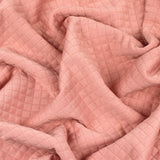 Simple Square Quilted Poly-95% Polyester/5% Spandex-KSS26-QUL101