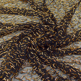 Maille brodée pailletée - 95 % polyester/5 % élasthanne - Tricot - MSEM1000