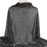 Maille brodée pailletée - 95 % polyester/5 % élasthanne - Tricot - MSEM1000