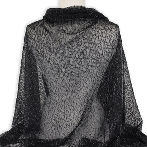 Maille brodée pailletée - 95 % polyester/5 % élasthanne - Tricot - MSEM1000
