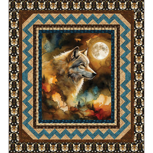 Twilight Pack Digitally Printed Quilt Panel Sample-Multi-100% Cotton-PI009TWW_TWLTPK