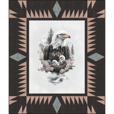 Eagle's Nest Collection-Eagle's Nest Digitally Printed Quilt Panel Sample