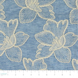 Lin poly brodé - 100 % polyester - Tissé - PLEM1000