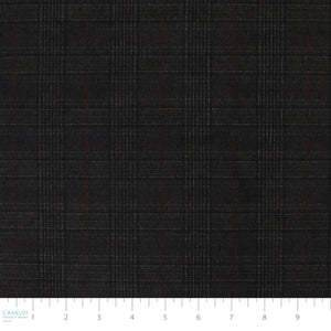 Ponte Deroma Plaid I-73% Polyester/23% Rayon/4% Spandex-Knit