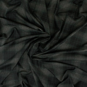 Ponte Deroma Plaid II-73% Polyester/23% Rayon/4% Spandex-Knit