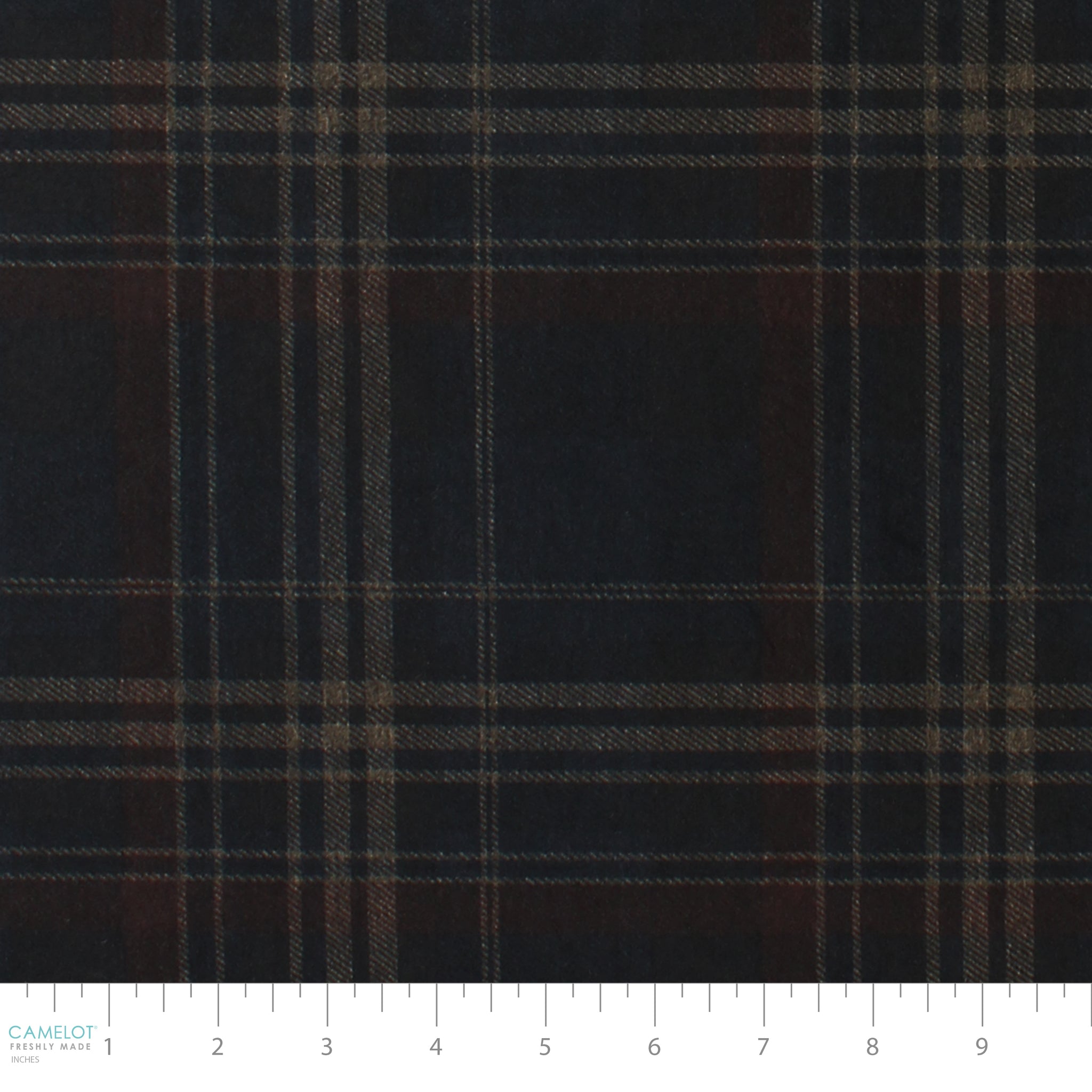 Ponte Deroma Plaid III-73% Polyester/23% Rayon/4% Spandex-Knit