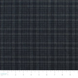 Ponte Deroma Plaid IV-73% Polyester/23% Rayon/4% Spandex-Knit