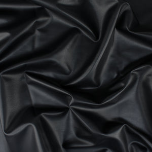 Solid Faux Leather- 100% Polyester 100% PU-Knit