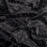 Floral Burn-out Velour-67% Polyester/8% Spandex/25% Nylon-Knit- VLB1000